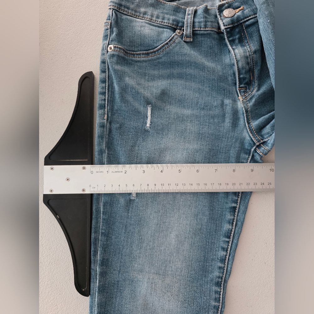 Henry & Belle Distressed Skinny Jeans Beachy Coastal Indie Cowgirl Aesthetic - Picture 8 of 9